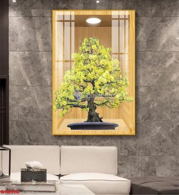 Download file gốc File tranh bình hoa 5D ô trưng bày đèn rọi B5D350 (độ nét cao)