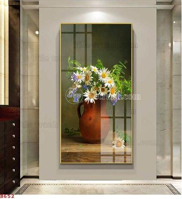 Tải file gốc File tranh bình hoa B652 dùng cho in ấn