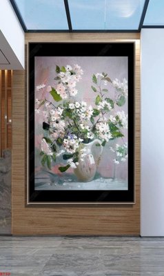 File tranh File tranh bình hoa B732 (ảnh gốc) chi tiết rõ ràng