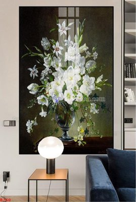 Tải file gốc in lụa File tranh bình hoa B760 siêu nét