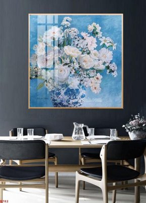 File gốc File tranh bình hoa B782 (thiết kế) cho in ấn