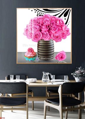 File tranh File tranh bình hoa B793 (gốc) in film