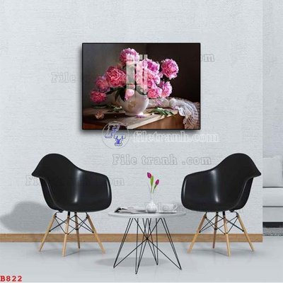 Tải file gốc File tranh bình hoa B822 (bản PSD) gốc