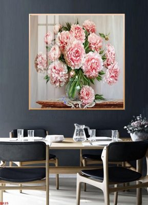 File gốc File tranh bình hoa B825 (ảnh chi tiết) để in trần