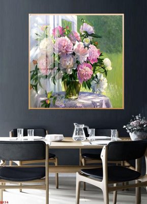 File gốc File tranh bình hoa B834 (PSD/TIFF) độ phân giải cao