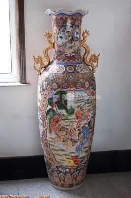 File PSD file gốc bình hoa B87 (bản gốc) dễ dàng edit