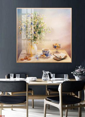 File tranh quảng cáo File tranh bình hoa B898 (download file gốc)