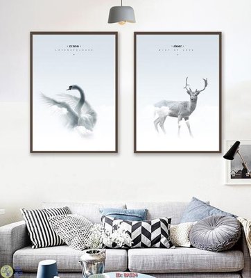 File tranh File tranh bộ bắc âu BA524 (bản gốc) in lụa dán tường