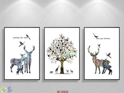 Hình ảnh file gốc in trần nhà File tranh bộ bắc âu BA631