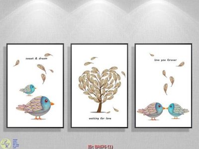 Hình ảnh file gốc in lụa File tranh bộ bắc âu BA676