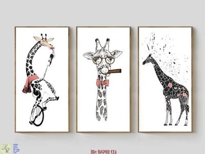 File tranh File tranh bộ bắc âu BA702 (bản gốc) in canvas