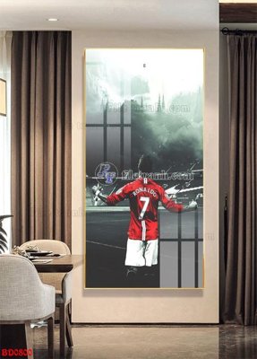 File PSD File tranh treo bóng đá BD800 (nguyên gốc) chất lượng cao