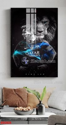 File gốc File tranh treo bóng đá BD808 (in mica) làm quà tặng