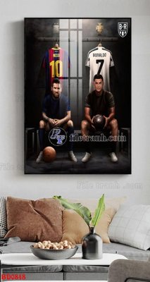 File gốc File tranh treo bóng đá BD848 (PNG) nền trong suốt