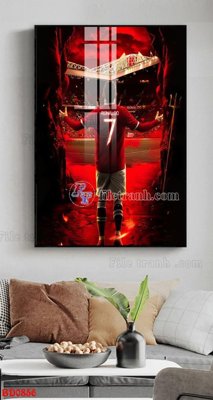 File in mica File tranh treo bóng đá BD856 (bản gốc) sắc sảo