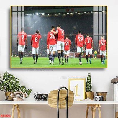 File gốc File tranh treo bóng đá BD864 (ảnh chi tiết) để in trần