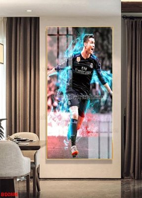 File ảnh File tranh treo bóng đá BD896 (gốc) cho trang trí nội thất