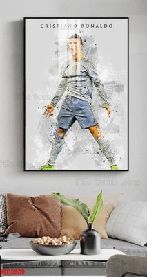 File in trần File tranh treo bóng đá BD909 (file gốc) phong thủy