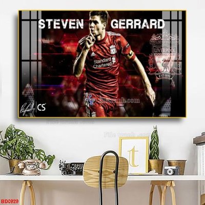 File in lụa File tranh treo bóng đá BD929 (tân cổ điển) File tranh treo bóng đá BD929