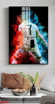 File tranh File tranh treo bóng đá BD941 (bản gốc) in lụa 3D