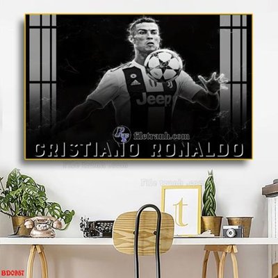 File in lụa File tranh treo bóng đá BD957 (phong cảnh) File tranh treo bóng đá BD957