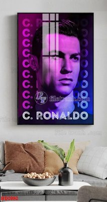 File gốc File tranh treo bóng đá BD980 (in tráng gương) sang trọng