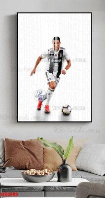 File ảnh File tranh treo bóng đá BD989 (gốc) in biển hiệu