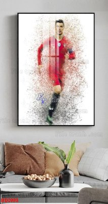 File gốc File tranh treo bóng đá BD993 (PSD/TIFF) độ phân giải cao