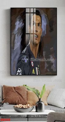 File gốc File tranh treo bóng đá BD1002 (in tráng gương) nghệ thuật