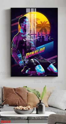 File tranh File tranh treo bóng đá BD1009 (bản gốc) in canvas