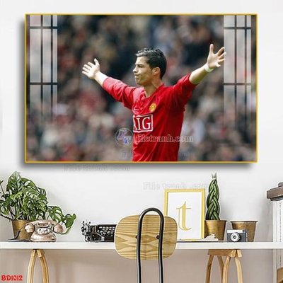 Tải file File tranh treo bóng đá BD1012 (gốc) làm file thiết kế