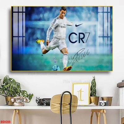 File in trần File tranh treo bóng đá BD1055 (bản gốc) hoa văn