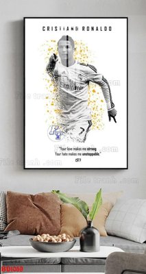 Tải file File tranh treo bóng đá BD1059 (ảnh gốc) in gạch 3D