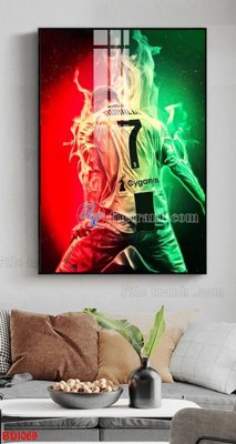 File ảnh File tranh treo bóng đá BD1069 (gốc) in PP, decal