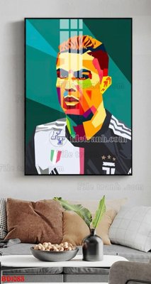 Download file tranh PSD File tranh treo bóng đá BD1083 để chỉnh sửa