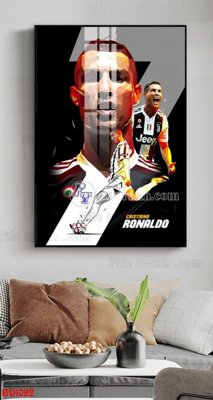 File tranh File tranh treo bóng đá BD1092 (gốc) chủ đề trừu tượng