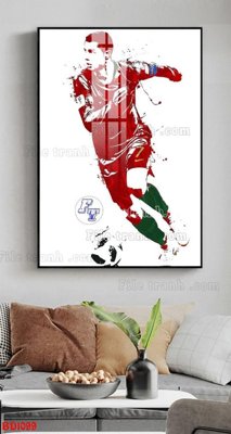 File gốc File tranh treo bóng đá BD1099 (ảnh chi tiết) để in trần