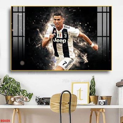 File gốc File tranh treo bóng đá BD1128 (vector) cho in ấn