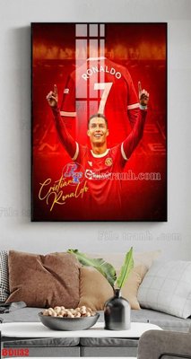 Hình ảnh file gốc File tranh treo bóng đá BD1132 (chất lượng cao)