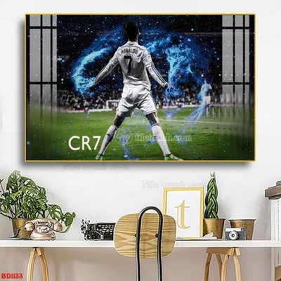 Tải file File tranh treo bóng đá BD1133 (gốc) in ấn ngay lập tức