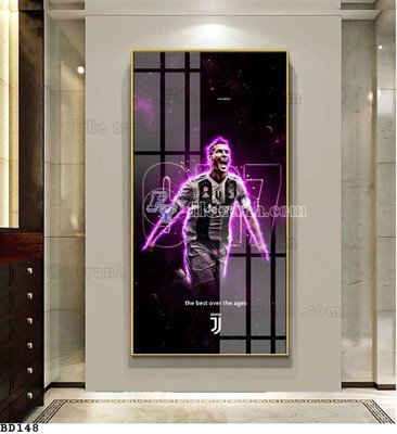 File gốc File tranh treo bóng đá BD147 (cho in UV) siêu nét