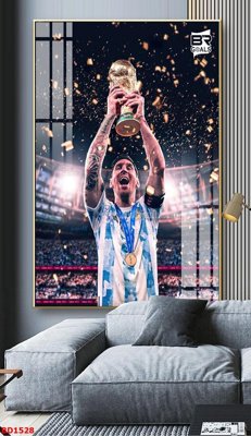 File gốc File tranh treo bóng đá BD1528 (ảnh chi tiết) để in ấn