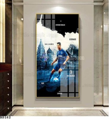 File tranh File tranh treo bóng đá BD161 (file gốc) chuẩn màu in
