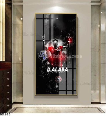 File tranh File tranh treo bóng đá BD164 (bản gốc) in canvas