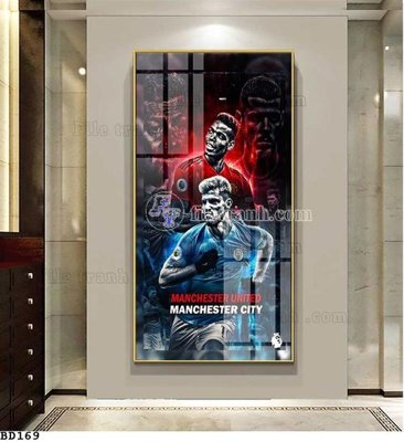 File tranh quảng cáo File tranh treo bóng đá BD168 (download file gốc)