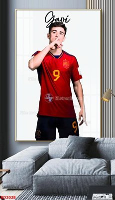 File gốc File tranh treo bóng đá BD2028 (ảnh chi tiết) để in lụa