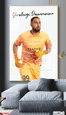 File gốc File tranh treo bóng đá BD2059 (in 3D) nghệ thuật