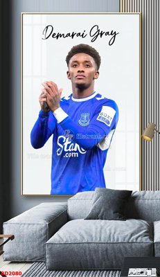 Tải file tranh File tranh treo bóng đá BD2080 (ảnh gốc) ngay