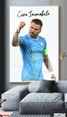 File gốc File tranh treo bóng đá BD2088 (ảnh chi tiết) để in trần