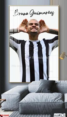 File gốc File tranh treo bóng đá BD2095 (in 3D) cho trang trí